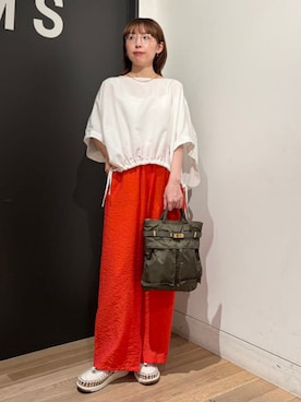 Demi-Luxe BEAMSさん（レディース・155cm）の夏コーディネート