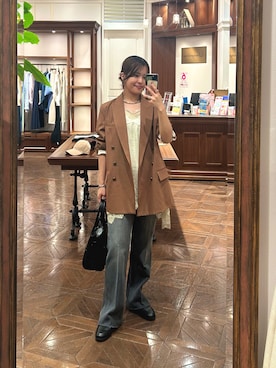 のんさん（レディース・154cm）の秋コーディネート