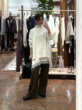 のんさん(レディース・154cm)の冬コーディネート