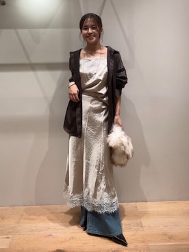のんさん（レディース・154cm）の秋コーディネート