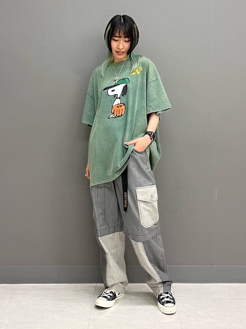 セール】【再入荷】MLB×PEANUTSコラボ BIGTEE/ドジャース