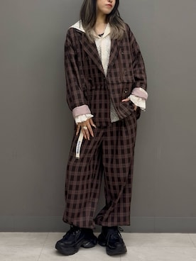 もーりーさん(レディース・160cm)の秋コーディネート