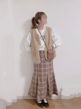 shiroさん(レディース・159cm)の冬コーディネート