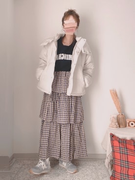 「LAKOLE（ラコレ）のアイテム（シューズ）」を使った、shiroさん（レディース・159cm）の冬コーディネート