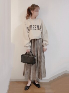 shiroさん（レディース・159cm）の冬コーディネート