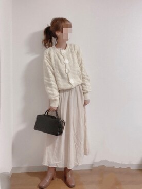 shiroさん（レディース・159cm）の冬コーディネート