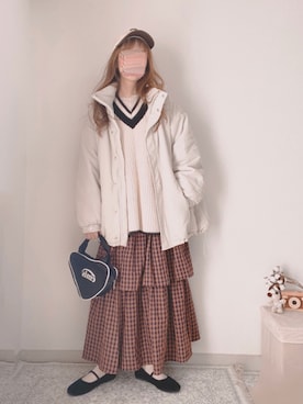 shiroさん（レディース・159cm）の冬コーディネート