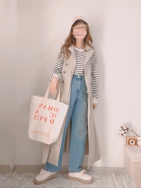 「DRWCYS（ドロシーズ）のアイテム（ワンピース/ドレス）」を使った、shiroさん（レディース・159cm）の冬コーディネート