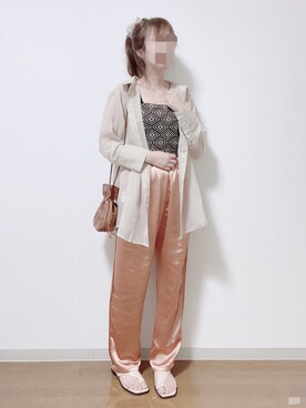 シュシュを使った パンツスタイル の人気ファッションコーディネート Wear