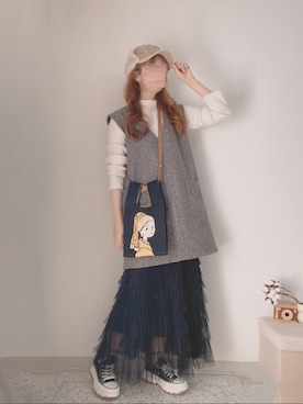 shiroさん（レディース・159cm）の秋コーディネート