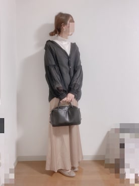 「ニット/セーター」｜shiroさん（レディース・159cm）の冬コーディネート