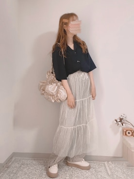 「STARTING OVER」｜「アイテム（その他）」を使った、shiroさん（レディース・159cm）の夏コーディネート