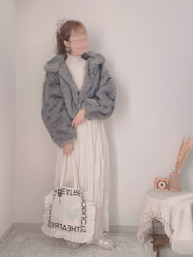 「アイテム（ブルゾン）」を使った、shiroさん（レディース・159cm）の秋コーディネート