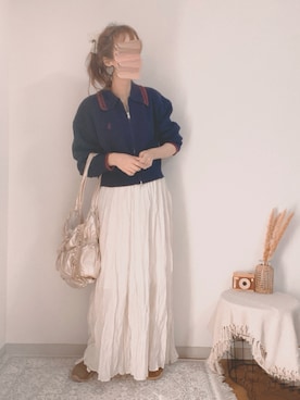 「アイテム（シューズ）」を使った、shiroさん（レディース・159cm）の秋コーディネート