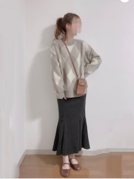 shiroさん（レディース・159cm）の冬コーディネート