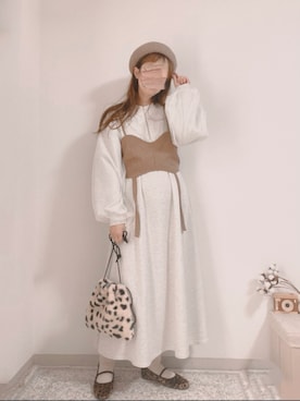 shiroさん(レディース・159cm)の冬コーディネート