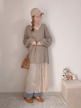 shiroさん（レディース・159cm）の秋コーディネート