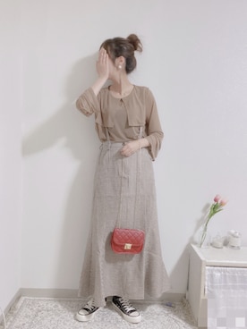 shiroさん（レディース・159cm）の春コーディネート