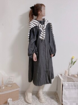 shiroさん（レディース・159cm）の冬コーディネート