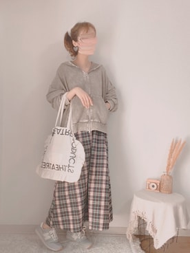 「LAKOLE（ラコレ）のアイテム」を使った、shiroさん（レディース・159cm）の秋コーディネート