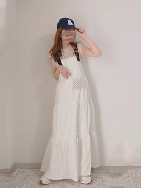 「everycoco（エブリーココ）のアイテム」を使った、shiroさん（レディース・159cm）の春コーディネート