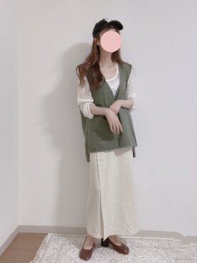 「everycoco（エブリーココ）のアイテム」を使った、shiroさん（レディース・159cm）の夏コーディネート