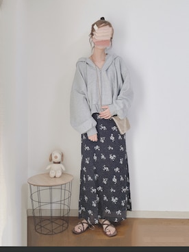 「tiptop（ティップトップ）のアイテム」を使った、shiroさん（レディース・159cm）の秋コーディネート
