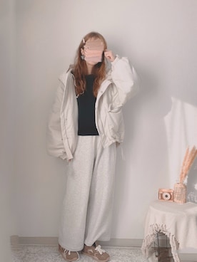 「アイテム（ブルゾン）」を使った、shiroさん（レディース・159cm）の秋コーディネート