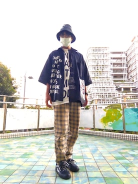 「rovtski」｜Ichi Yamashiroさん（メンズ・168cm）の秋コーディネート