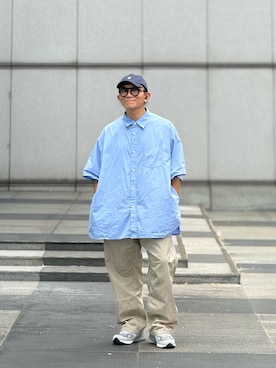 「FreshService（フレッシュサービス）のアイテム」を使った、Colorholic manさん（メンズ・172cm）の夏コーディネート