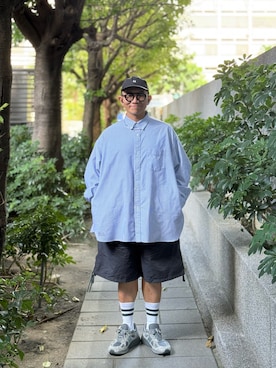 「アイテム（トップス）」を使った、Colorholic manさん（メンズ・172cm）の秋コーディネート