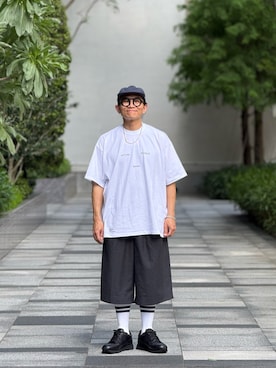 「FreshService（フレッシュサービス）のアイテム」を使った、Colorholic manさん（メンズ・172cm）の夏コーディネート