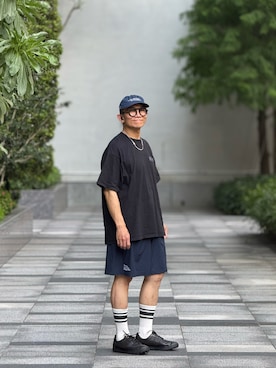 「FreshService（フレッシュサービス）のアイテム」を使った、Colorholic manさん（メンズ・172cm）の夏コーディネート