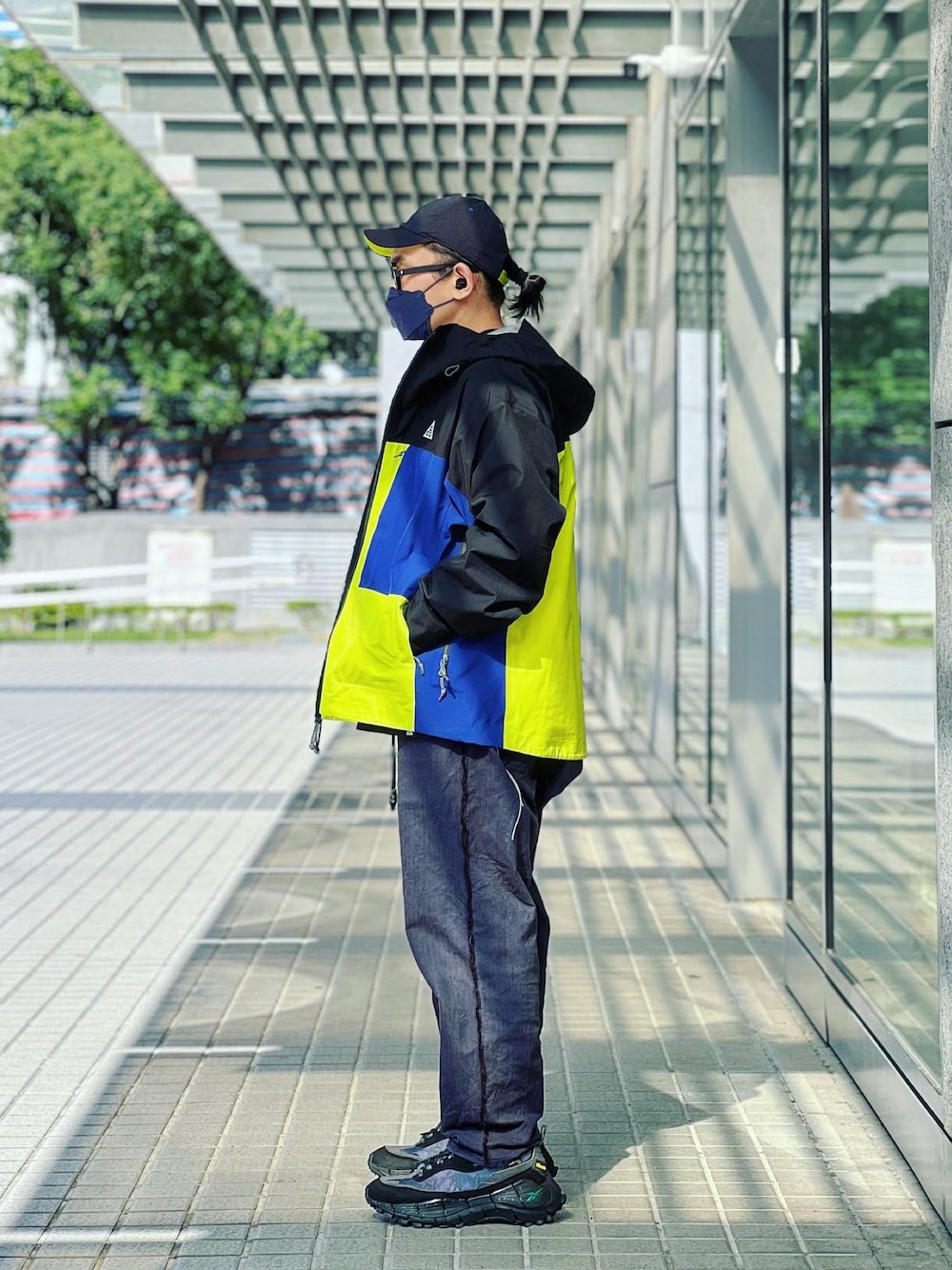 Colorholic man｜NIKE ACGのマウンテンパーカーを使ったコーディネート