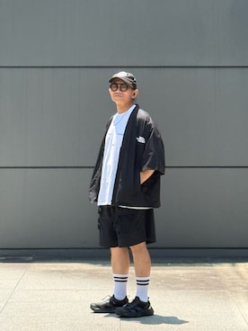 「アイテム（アンサンブル）」を使った、Colorholic manさん（メンズ・172cm）の夏コーディネート