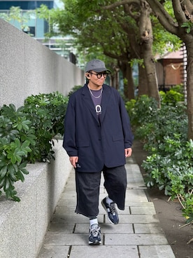 「BEAMS（ビームス）のアイテム」を使った、Colorholic manさん（メンズ・172cm）の秋コーディネート