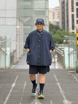 「FreshService（フレッシュサービス）のアイテム」を使った、Colorholic manさん（メンズ・172cm）の春コーディネート