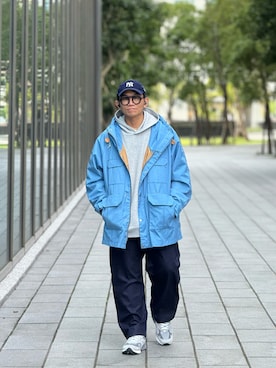 「MUJI Labo（ムジラボ）のアイテム」を使った、Colorholic manさん（メンズ・172cm）の冬コーディネート