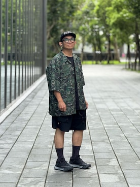 「NIKE ACG（ナイキエィシージー）のアイテム」を使った、Colorholic manさん（メンズ・172cm）の夏コーディネート