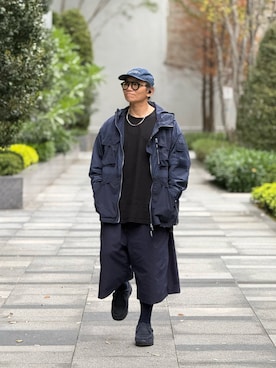 「FreshService（フレッシュサービス）のアイテム」を使った、Colorholic manさん（メンズ・172cm）の冬コーディネート