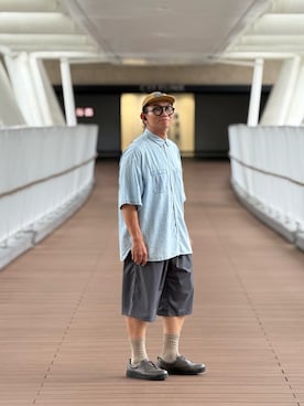 「FreshService（フレッシュサービス）のアイテム」を使った、Colorholic manさん（メンズ・172cm）の夏コーディネート