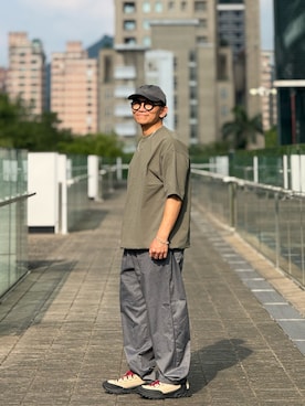 「FreshService（フレッシュサービス）のアイテム」を使った、Colorholic manさん（メンズ・172cm）の夏コーディネート