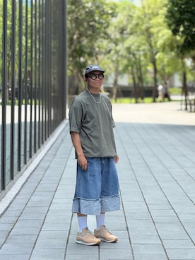 「FreshService（フレッシュサービス）のアイテム」を使った、Colorholic manさん（メンズ・172cm）の夏コーディネート