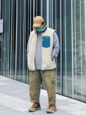 「ACG」｜「アイテム（その他アウター）」を使った、Colorholic manさん（メンズ・172cm）の春コーディネート