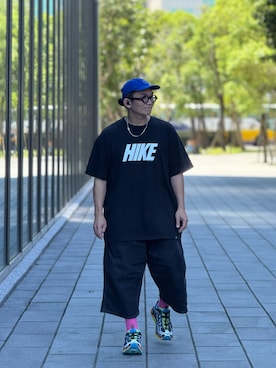 「ADER error（アーダーエラー）のアイテム（帽子）」を使った、Colorholic manさん（メンズ・172cm）の秋コーディネート