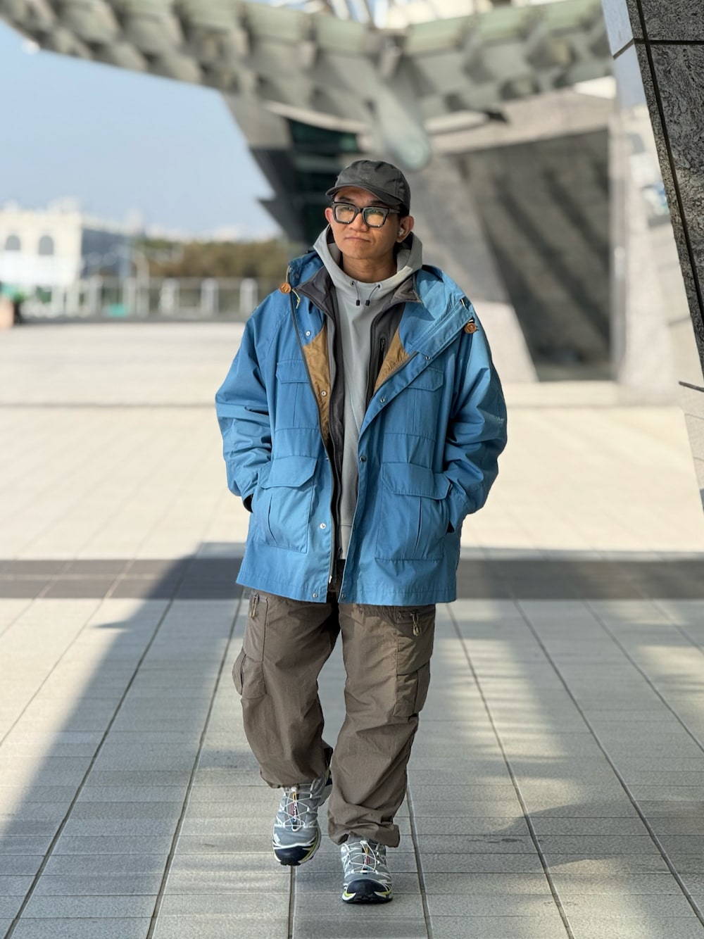THE NORTH FACE PURPLE LABELのトレンチコートを使った人気