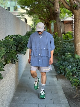 「アイテム（パンツ）」を使った、Colorholic manさん（メンズ・172cm）の秋コーディネート