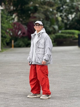 「アイテム（パンツ）」を使った、Colorholic manさん（メンズ・172cm）の秋コーディネート