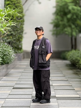 「FreshService（フレッシュサービス）のアイテム」を使った、Colorholic manさん（メンズ・172cm）の夏コーディネート