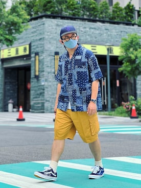 「BEDWIN & THE HEARTBREAKERS」｜Colorholic manさん（メンズ・172cm）の夏コーディネート